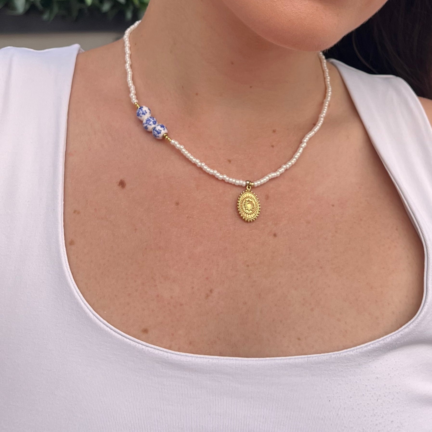 Collier fin Ecume