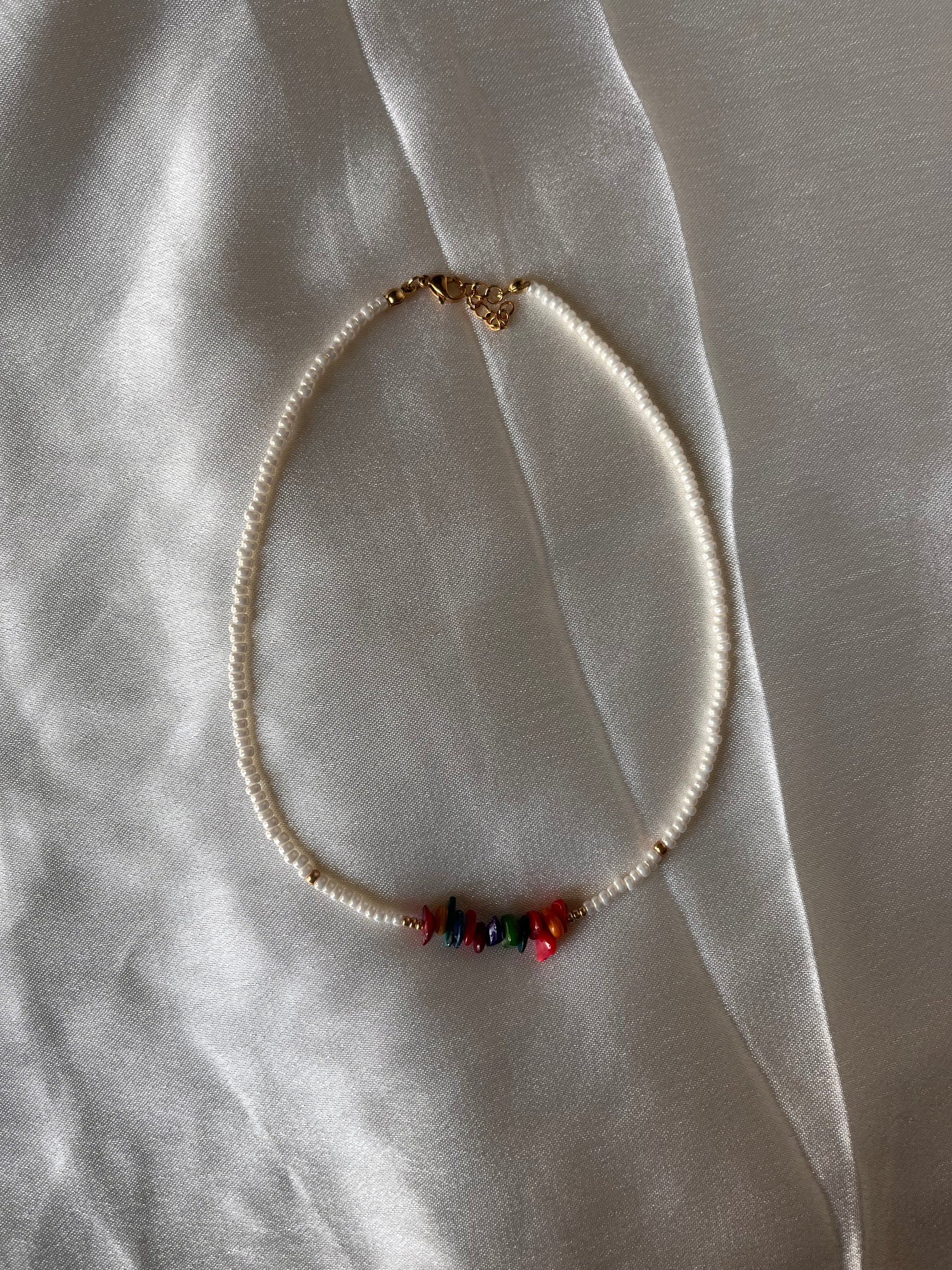 Collier ROCK colorés