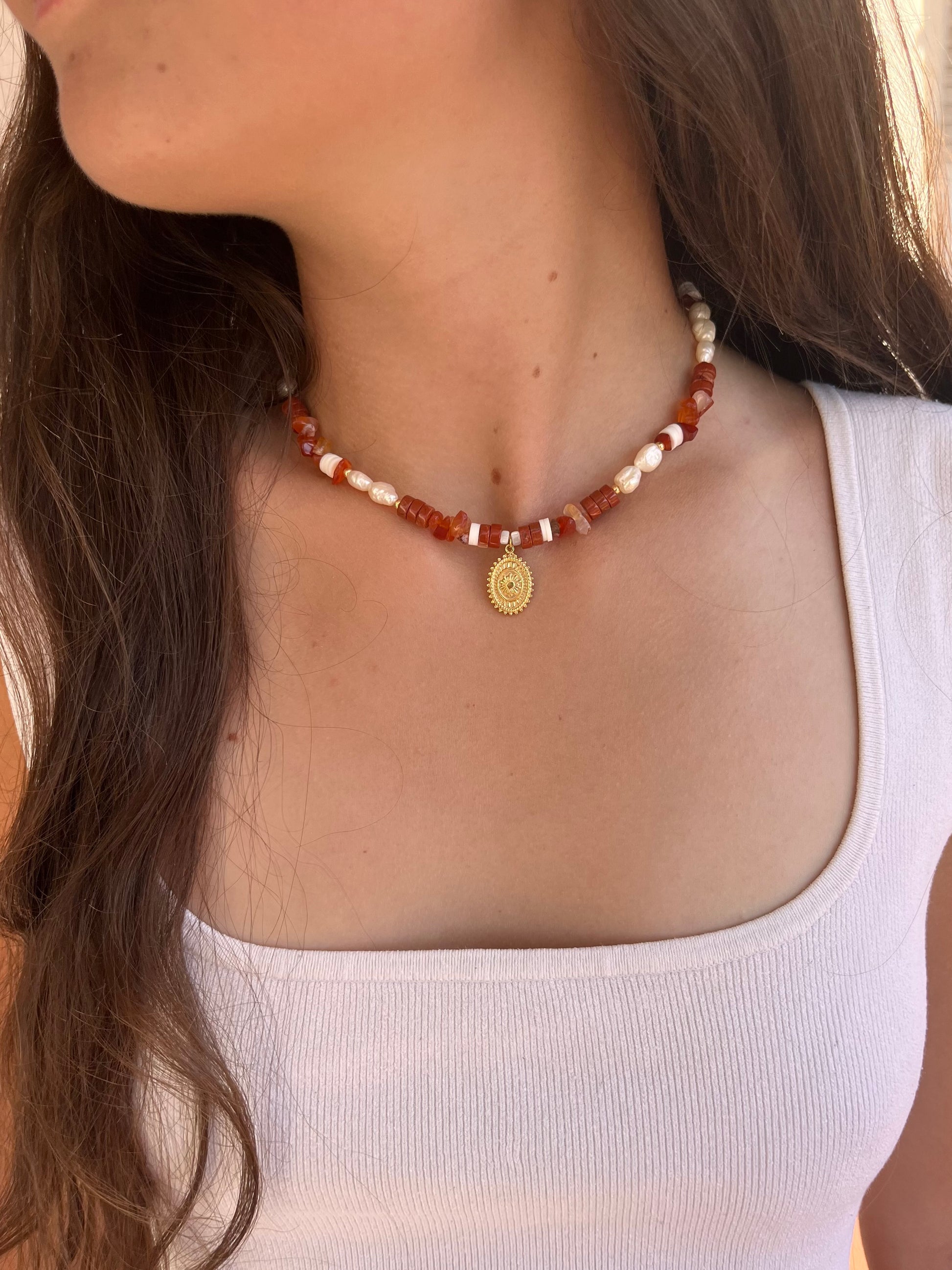 Collier MELODY RED
